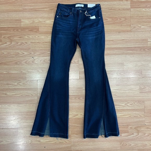 Last pair!! Kancan flare slit front jeans - Picture 3 of 4